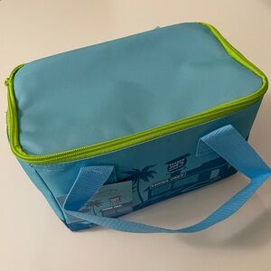 Trader Joe’s Mini Insulated Cooler Lunch Bag
Blue
